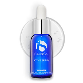 iS CLINICAL front bottle view showing sleek packaging and travel-ready size