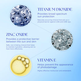 iS CLINICAL applied under makeup demonstrating matte base benefit