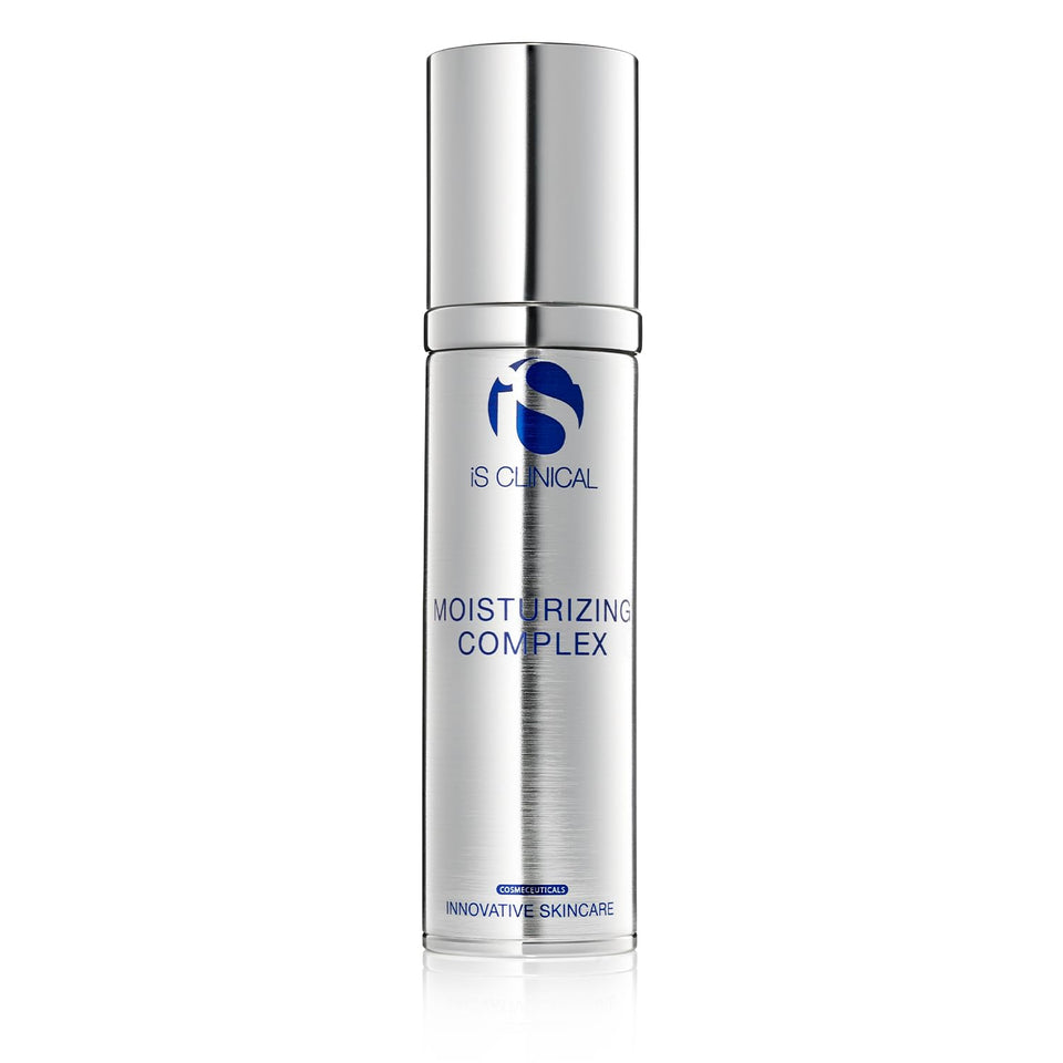 iS CLINICAL Moisturizing Complex front jar view showing packaging and hydration benefit