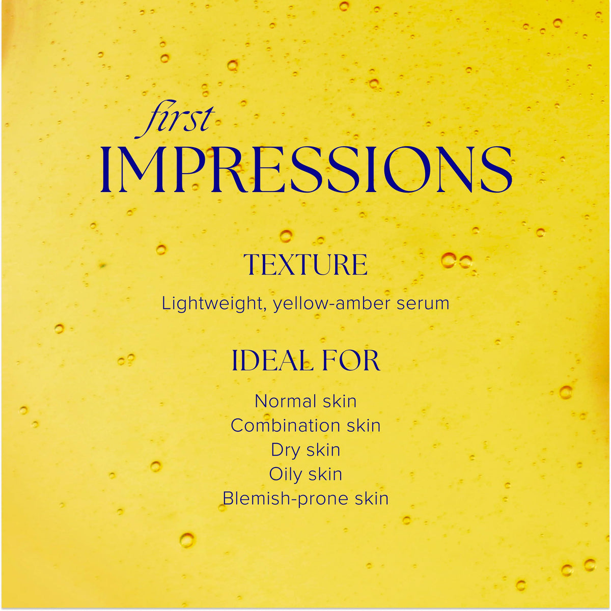 iS CLINICAL close-up of serum dropper texture for fast absorption benefit