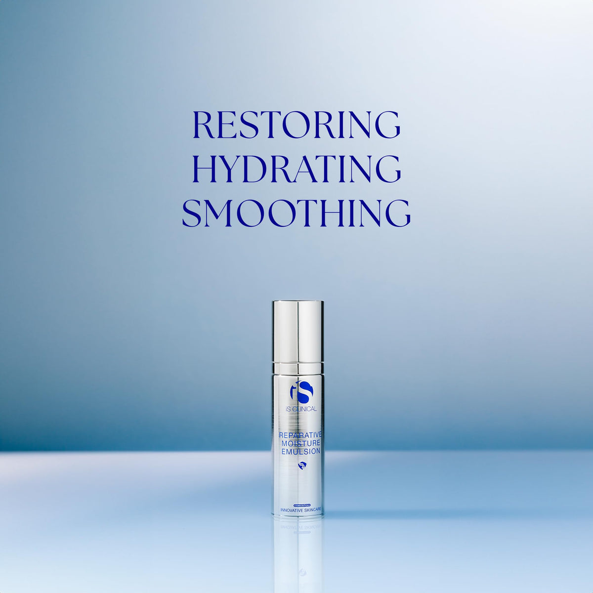 iS CLINICAL pump dispensing product highlighting controlled, hygienic application