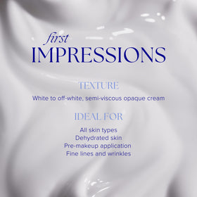 iS CLINICAL texture close-up revealing lightweight emulsion for fast absorption
