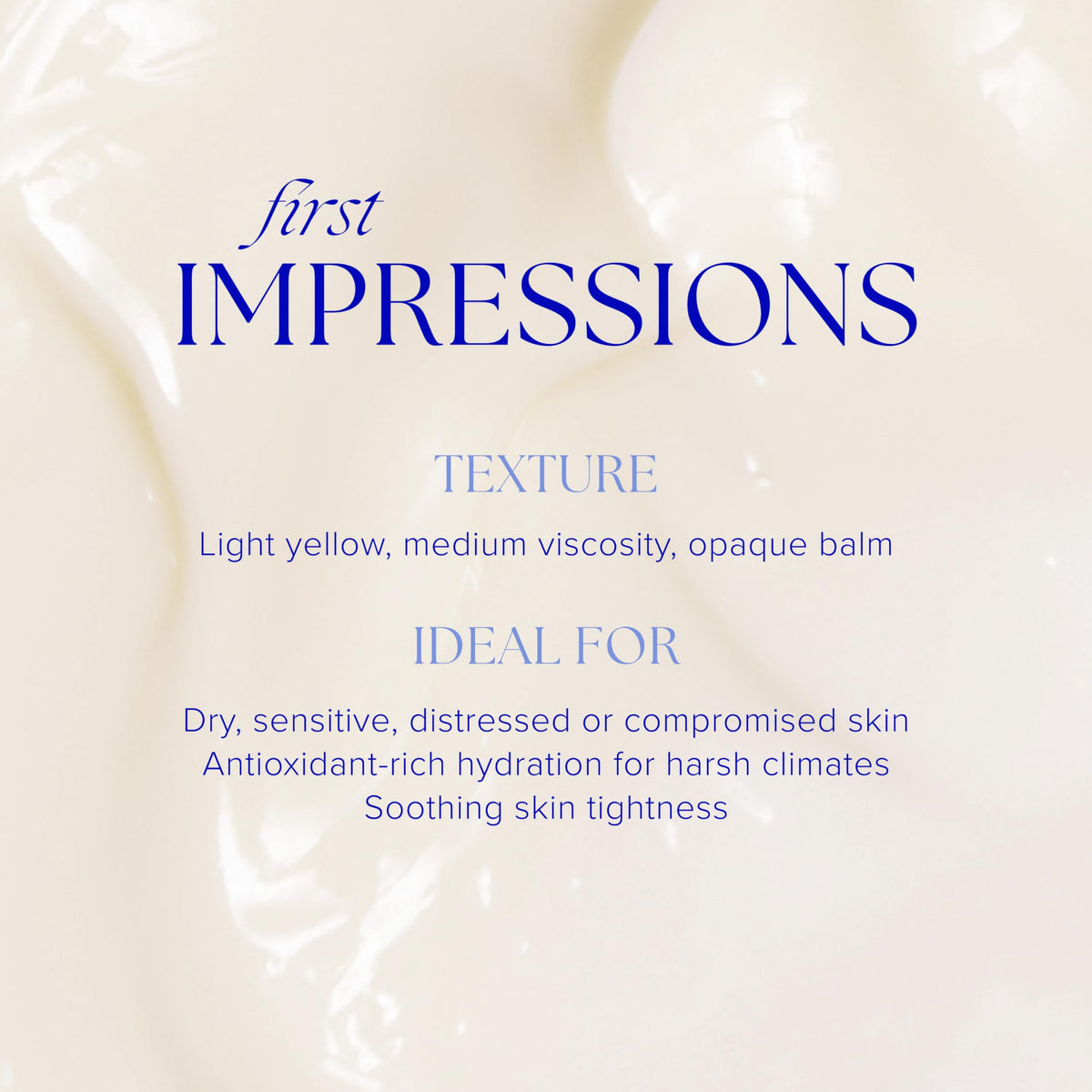iS CLINICAL close-up of balm texture highlighting rich creaminess for long-lasting hydration