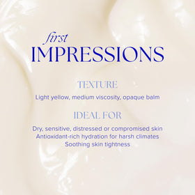 iS CLINICAL close-up of balm texture highlighting rich creaminess for long-lasting hydration
