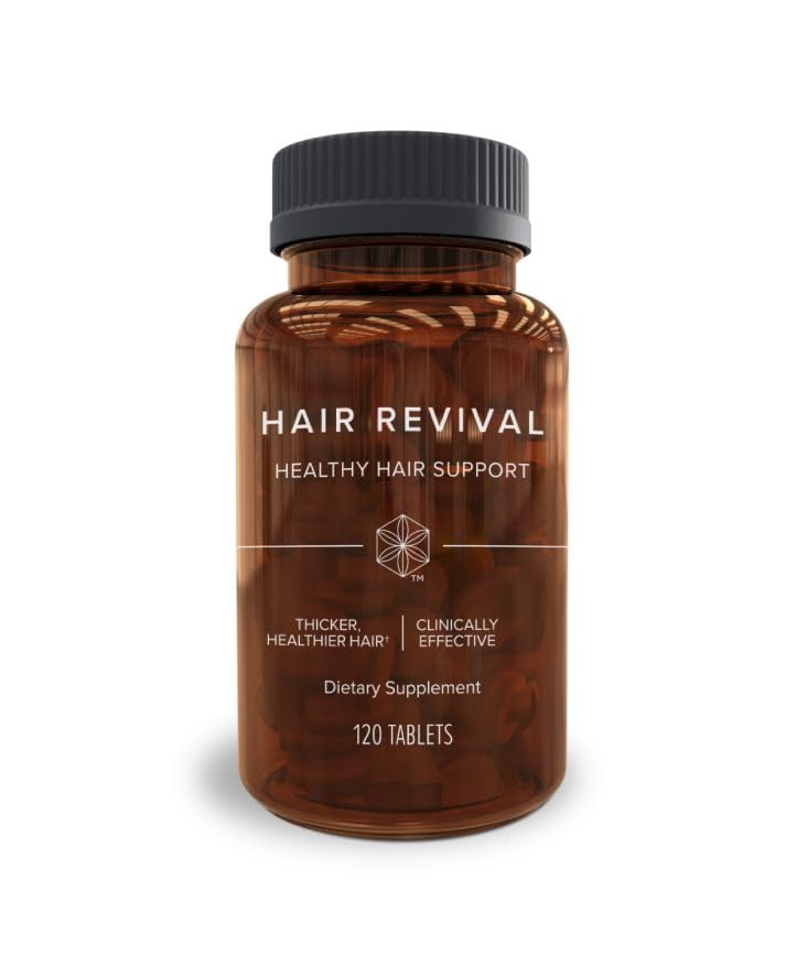 Isagenix Hair Revival front bottle showing packaging and product name for clear identification and trust
