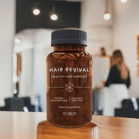 Isagenix banana flower extract ingredient visual highlighting botanical support for thicker hair