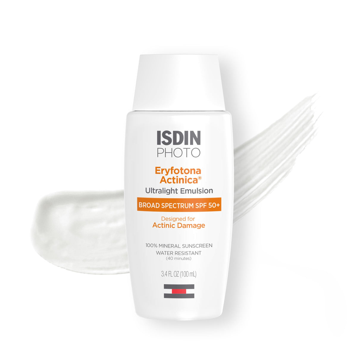 ISDIN front packaging showing product and SPF benefit