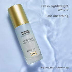 ISDIN layered with moisturizer showing compatibility and enhanced skin hydration benefit