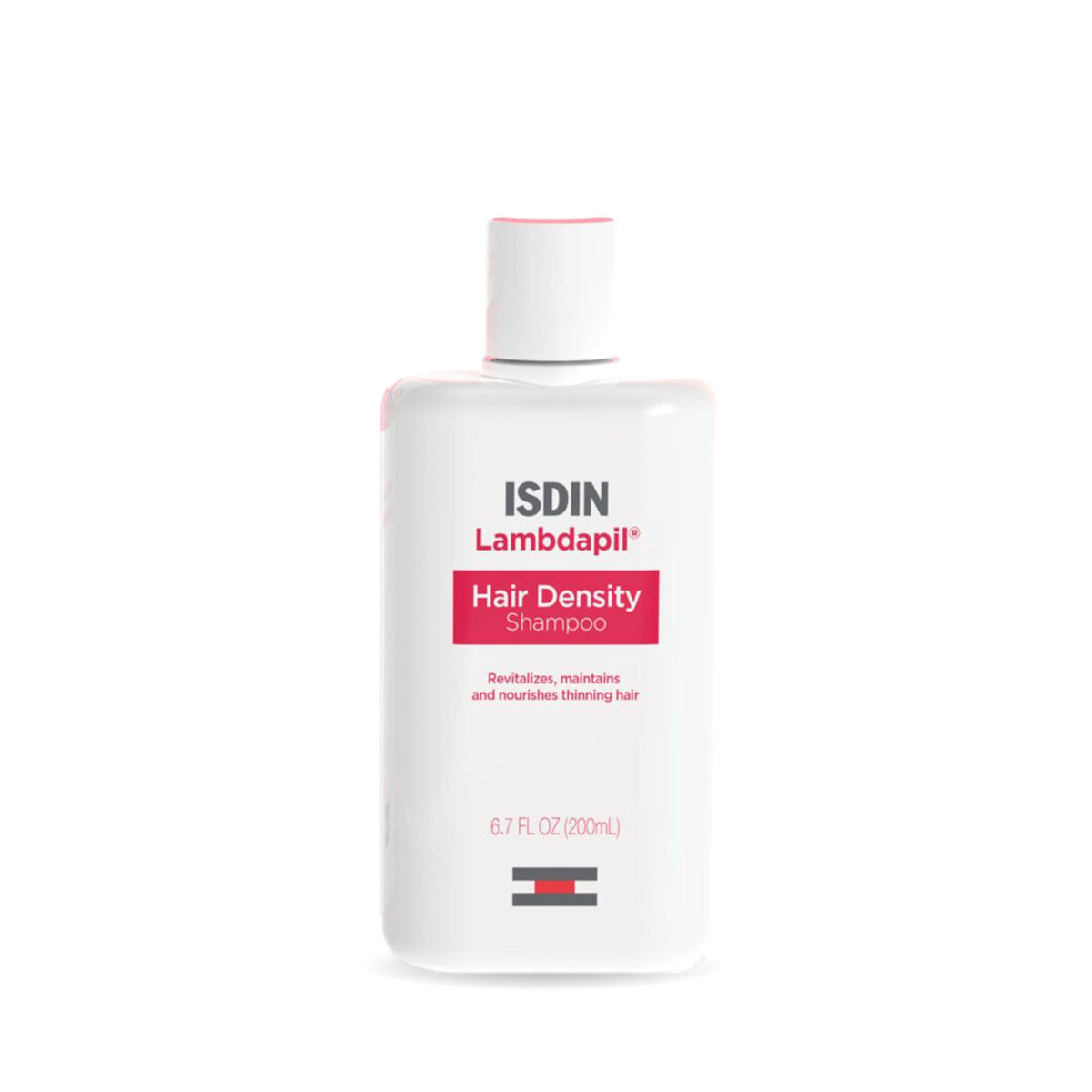 ISDIN Lambdapil front bottle showing brand and clear packaging for easy identification