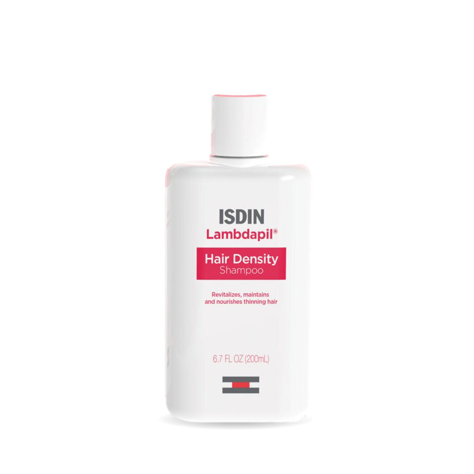 ISDIN Lambdapil front bottle showing brand and clear packaging for easy identification