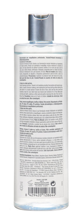 ISDIN bottle in travel bag showing portability and on-the-go convenience
