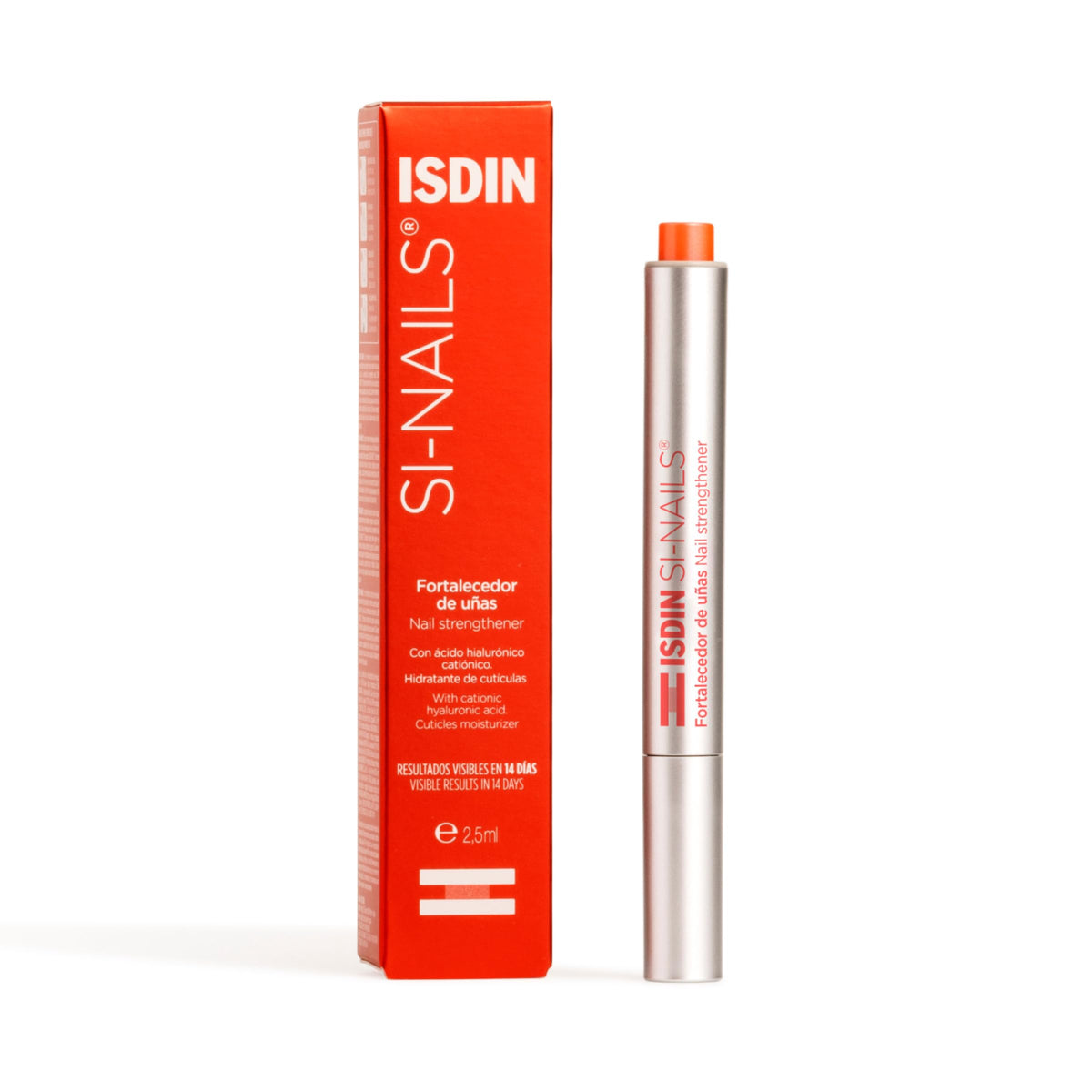 ISDIN Si-Nails front packaging showing compact serum for nail durability