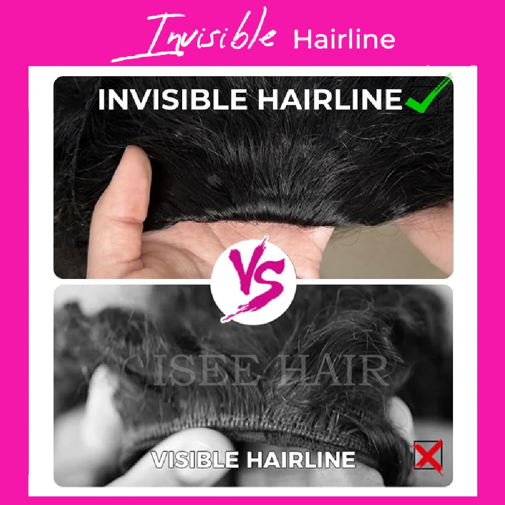 ISEE 180% density closeup highlighting full, voluminous coverage