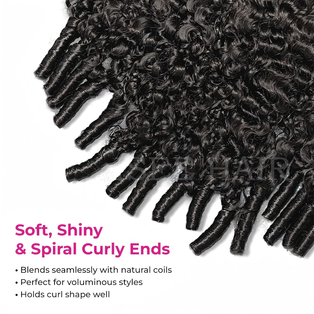 ISEE high ponytail look demonstrating versatility and styling options benefit