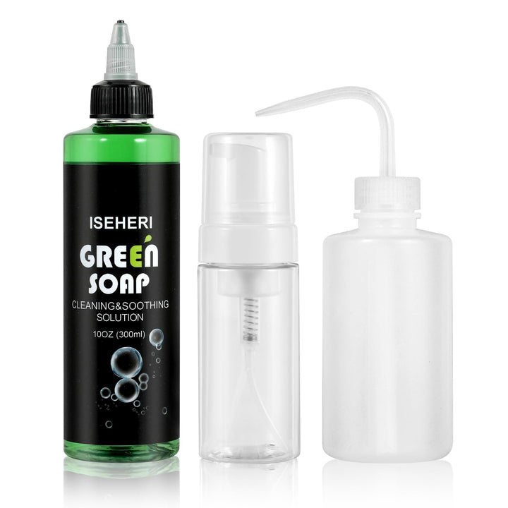 iseheri front label on 10 oz concentrate bottle showing product clarity and brand