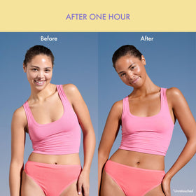 Isle of Paradise clear mist texture demonstrating non-staining, fast-absorption