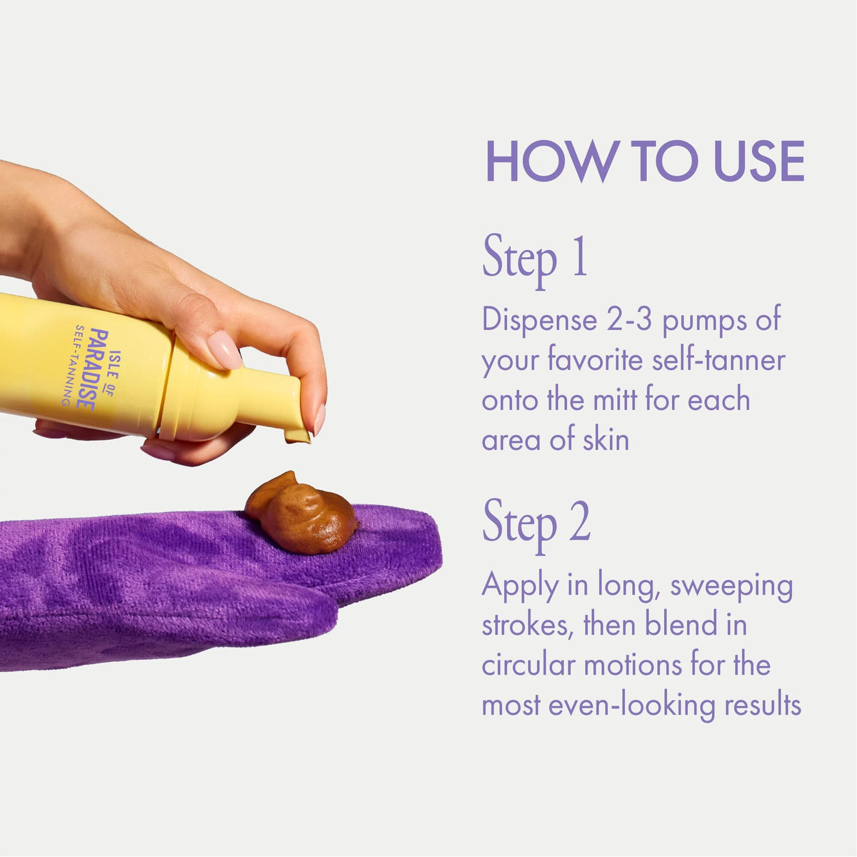 Isle of Paradise mitt inner waterproof barrier visible to protect hands from stains