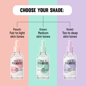 Isle of Paradise bottle staged in bathroom for everyday routine inspiration