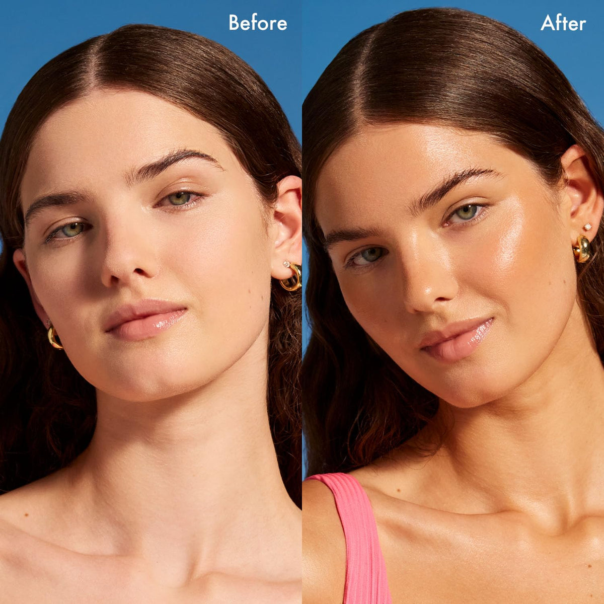 Isle of Paradise texture blended on skin illustrating smooth application and natural finish