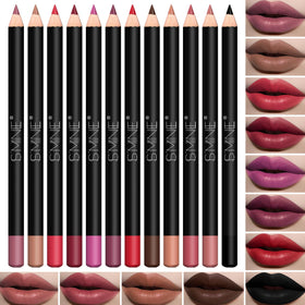 IS'MINE lip application photographed on model demonstrating defined natural finish