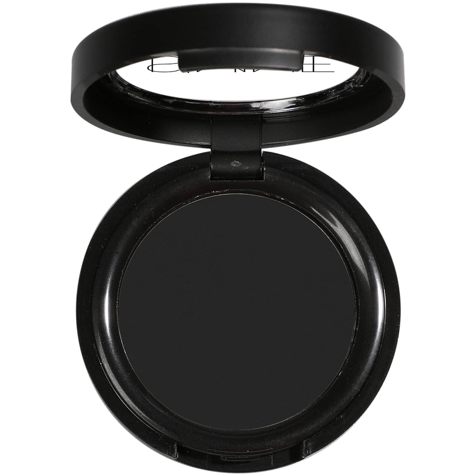 IS'MINE front packaging showing compact pan and deep matte black finish benefiting quick identification