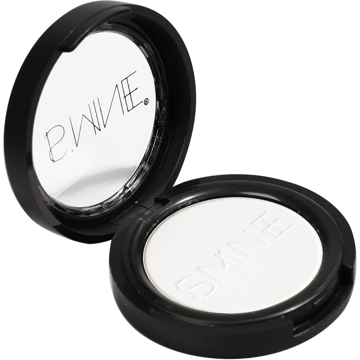 IS'MINE 3g pan in hand for scale, compact size ideal for travel and on-the-go touchups