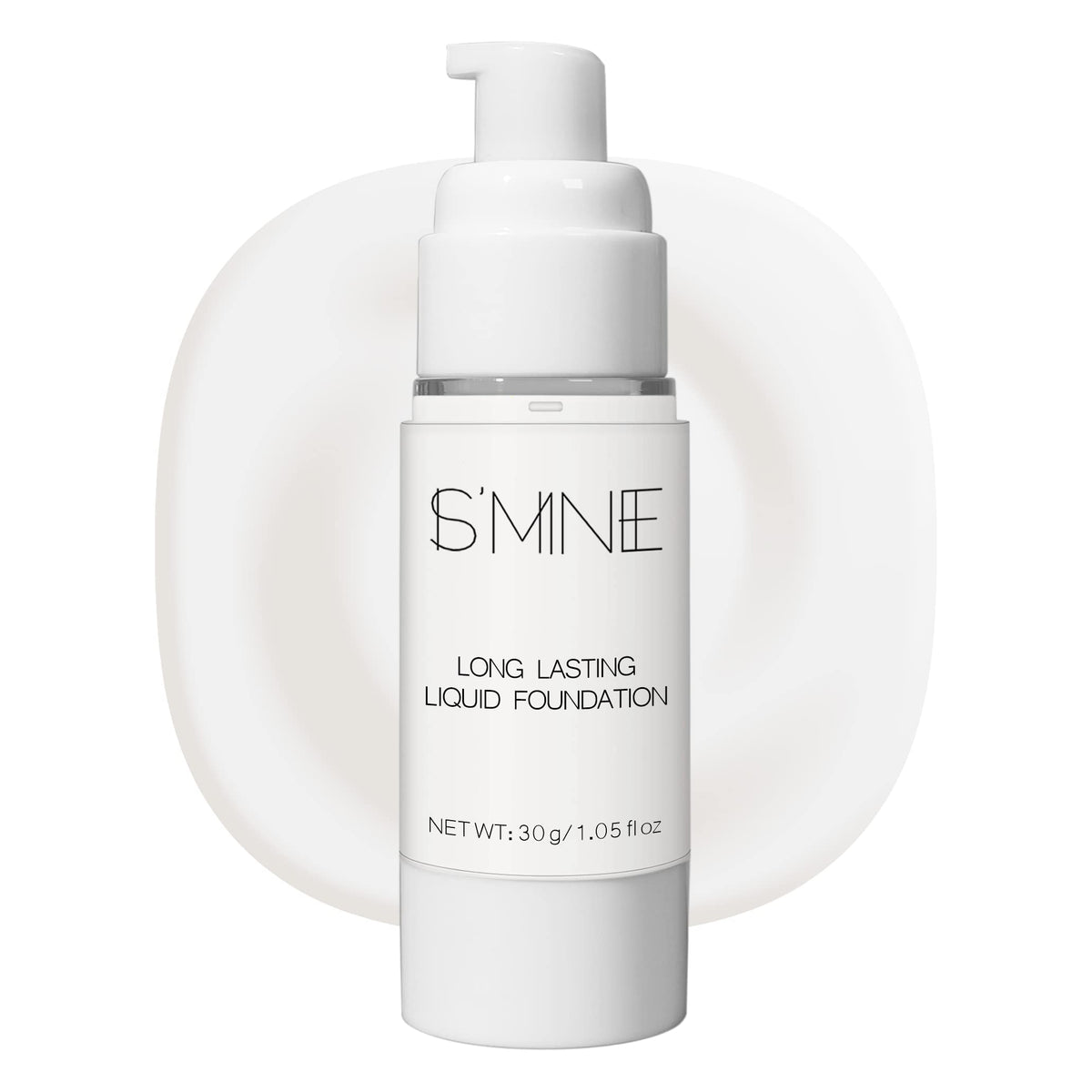 IS'MINE creamy liquid texture close-up showing smooth blendability and lightweight feel