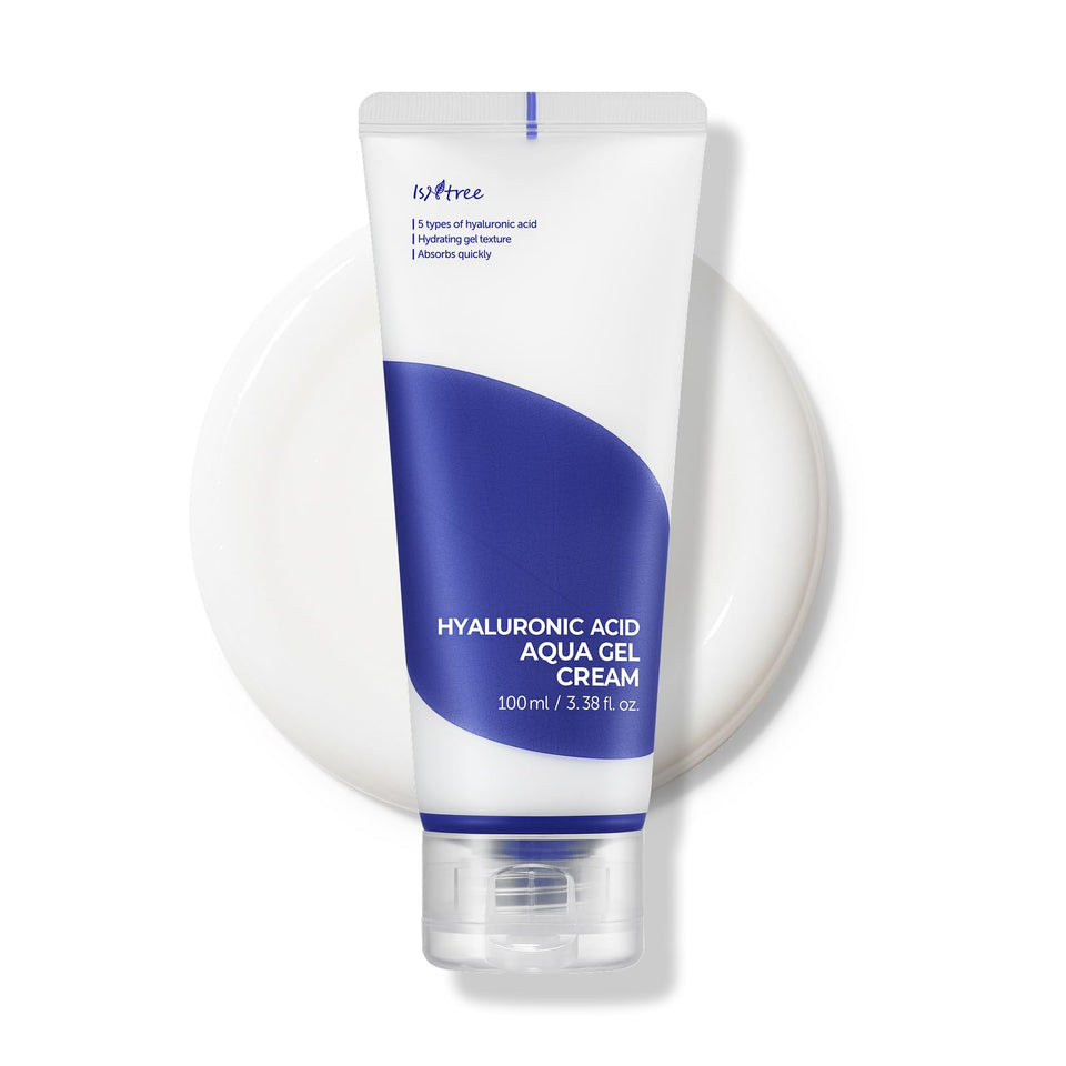 IsNtree front packaging showing size and lightweight gel moisturizer benefit