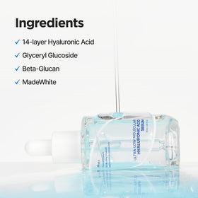 ISNTREE label close-up displaying hyaluronic complex and clean formula