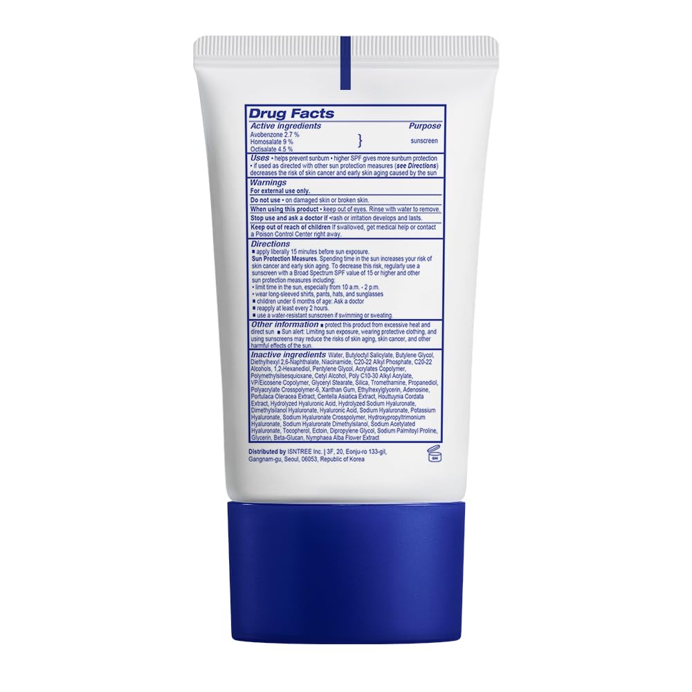 ISNTREE sunscreen in an outdoor bag to show everyday sun protection benefit