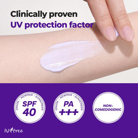 IsNtree red onion extract ingredient shot, emphasizes soothing redness