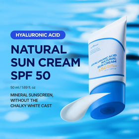 ISNTREE dispensing cream from tube for easy daily application