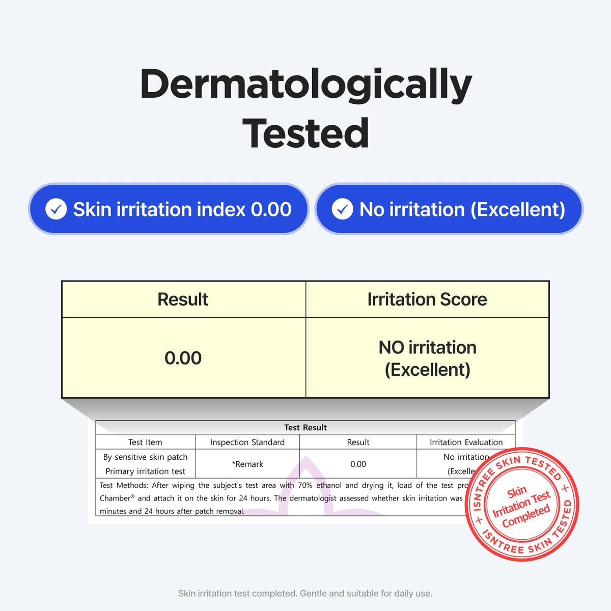 ISNTREE sunscreen placed with makeup to show layering and cosmetic-friendly benefit
