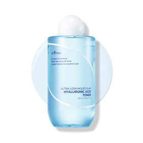 ISNTREE bottle front view showing sleek toner packaging and hydration benefit