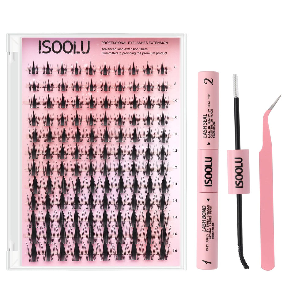 ISOOLU kit front packaging showing all included items and quick benefits