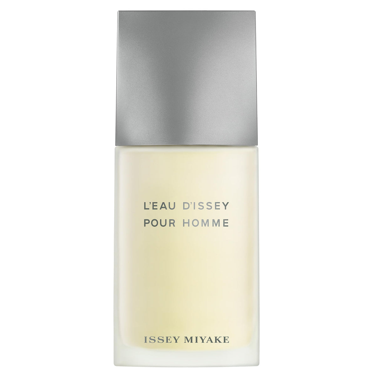 Issey Miyake bottle front view showing clean modern design and instant freshness