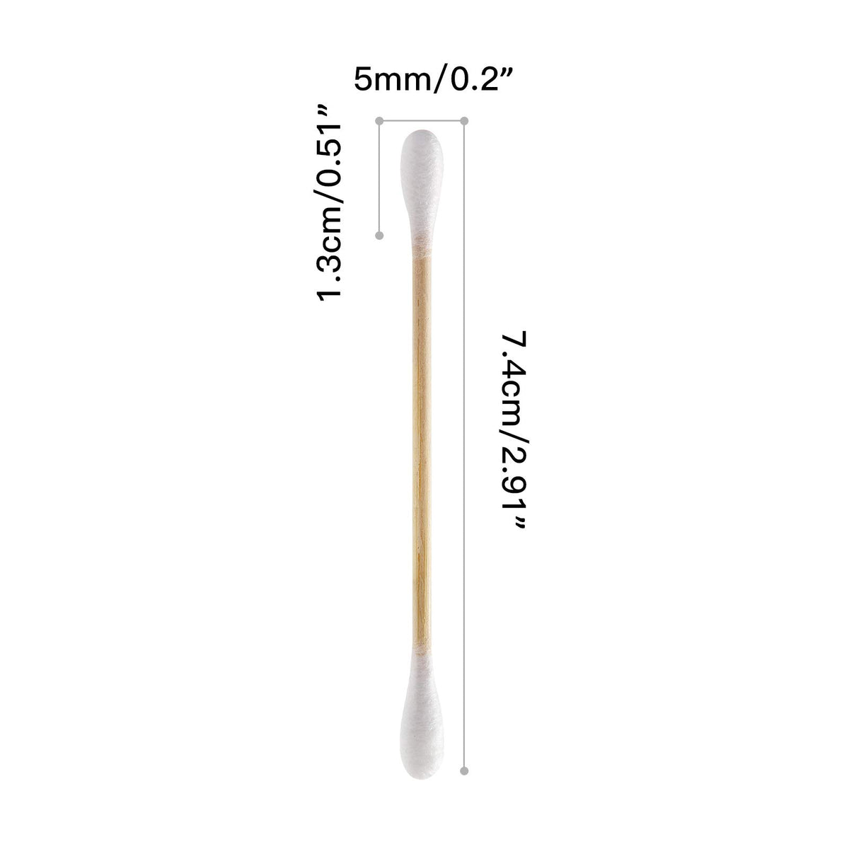 Isshah swab used for makeup touchup illustrating precise, gentle cosmetic correction