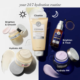 IT Cosmetics macro of ceramide-rich cream showing barrier repair benefit