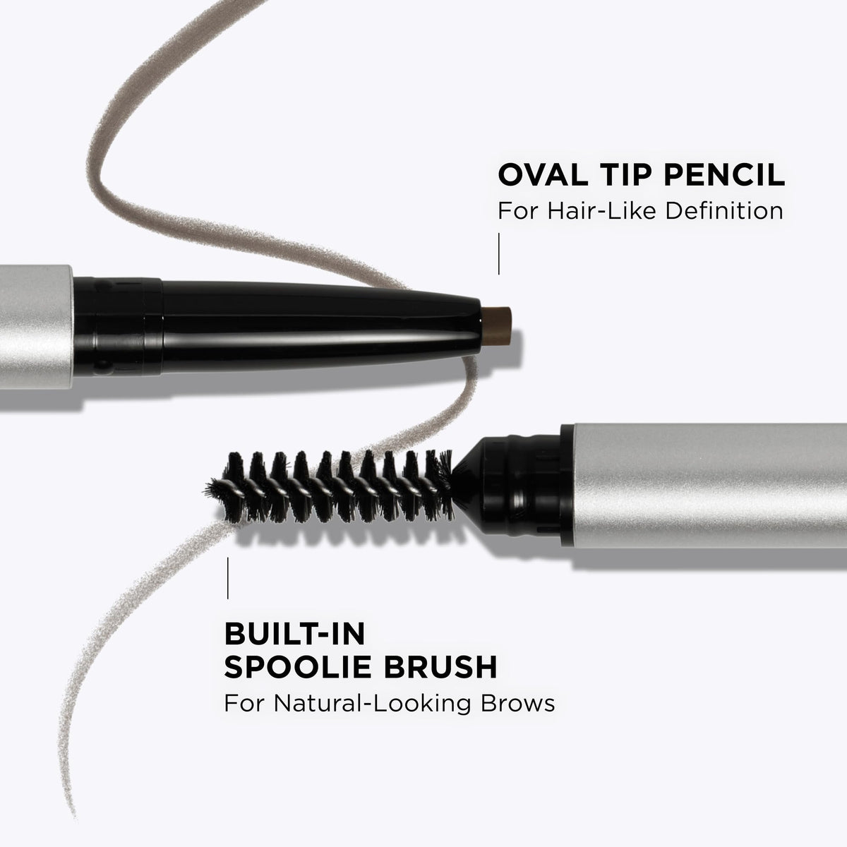 IT Cosmetics pencil in a makeup bag lifestyle shot for everyday portability and ease