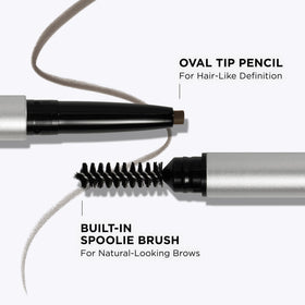 IT Cosmetics pencil in a makeup bag lifestyle shot for everyday portability and ease