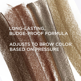 IT Cosmetics built-in spoolie brush detail for blending and grooming brows smoothly
