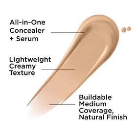 IT Cosmetics built-in kabuki brush close-up for effortless blending benefit