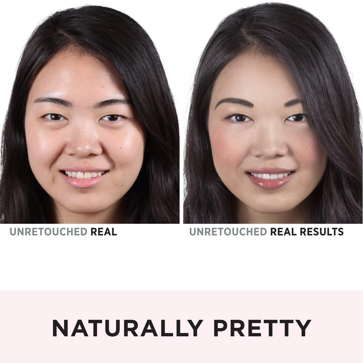 IT Cosmetics swatch on skin illustrating buildable color and seamless blend