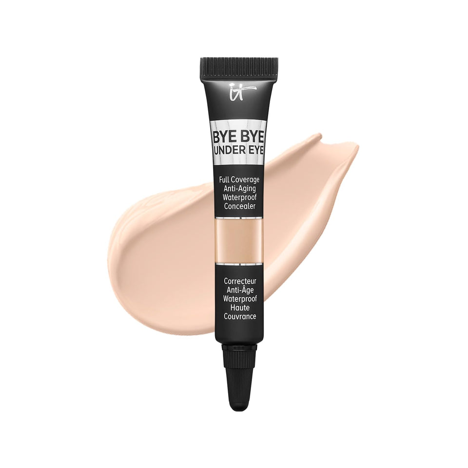 IT Cosmetics travel tube front packaging showing compact full-coverage concealer