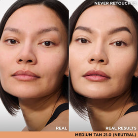 IT Cosmetics open tube revealing creamy texture that blends smoothly for hydrating coverage
