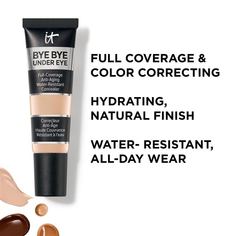 IT Cosmetics texture swatch of Light Nude showing creamy, blendable finish
