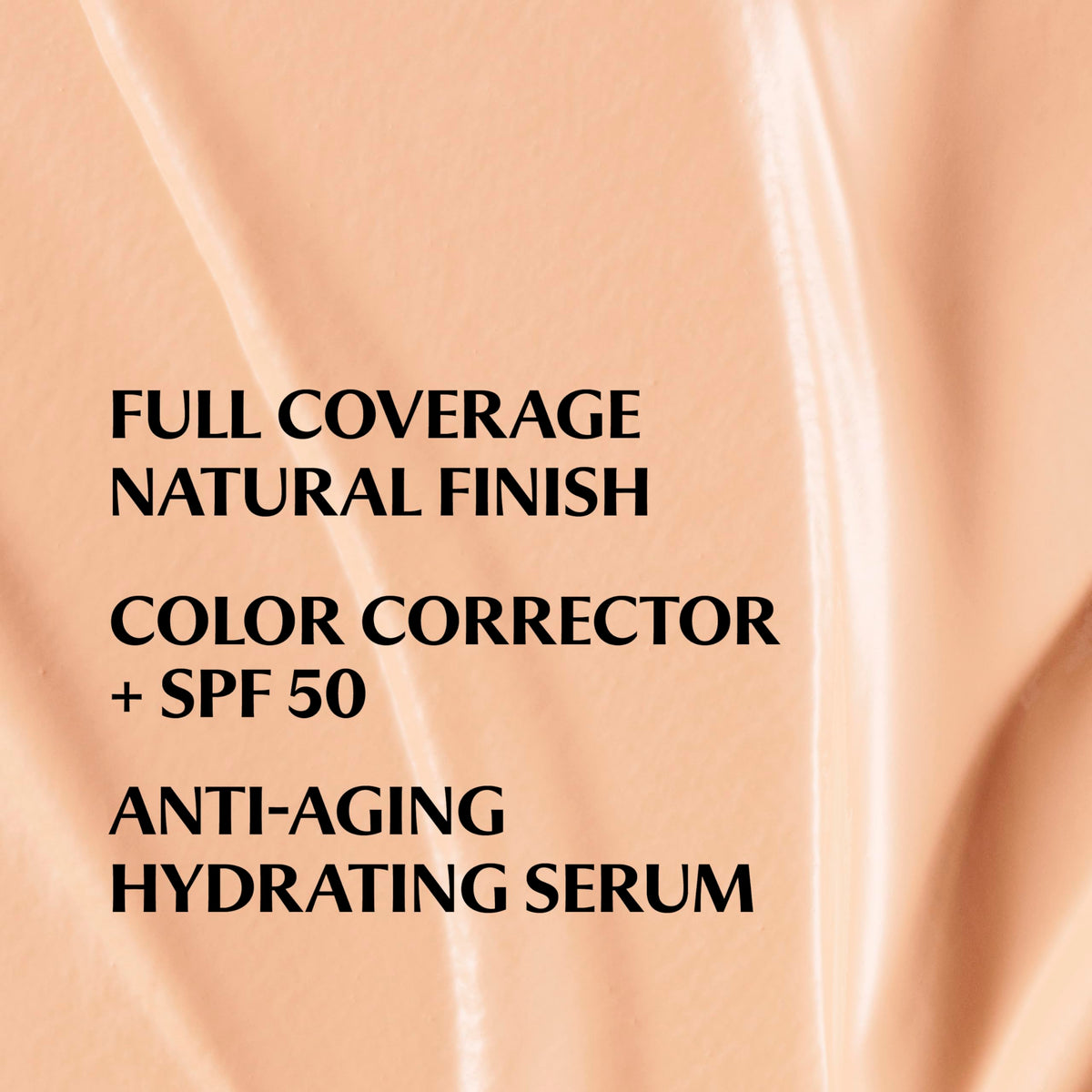 IT Cosmetics swatch stripe on arm showing Light Medium coverage and blendability