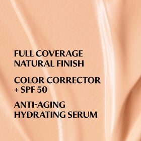 IT Cosmetics swatch stripe on arm showing Light Medium coverage and blendability