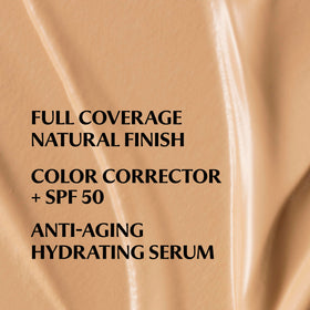 IT Cosmetics swatch of Neutral Tan on arm showing coverage