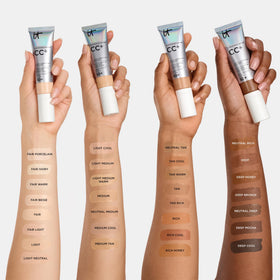 IT Cosmetics ingredient focus hyaluronic acid highlighting plumping benefit